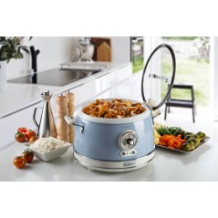 Ariete Vintage Rice Cooker 35L - Heavenly 700W Slow Cooking Delight!